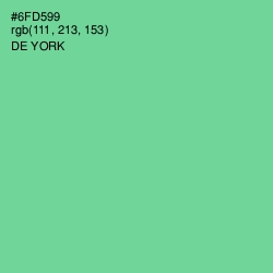 #6FD599 - De York Color Image
